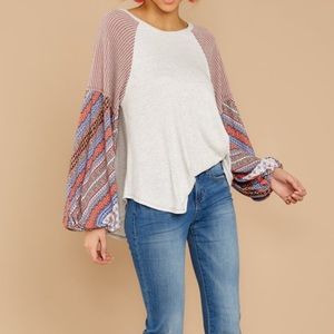 Make the Plan Red Multiprint top